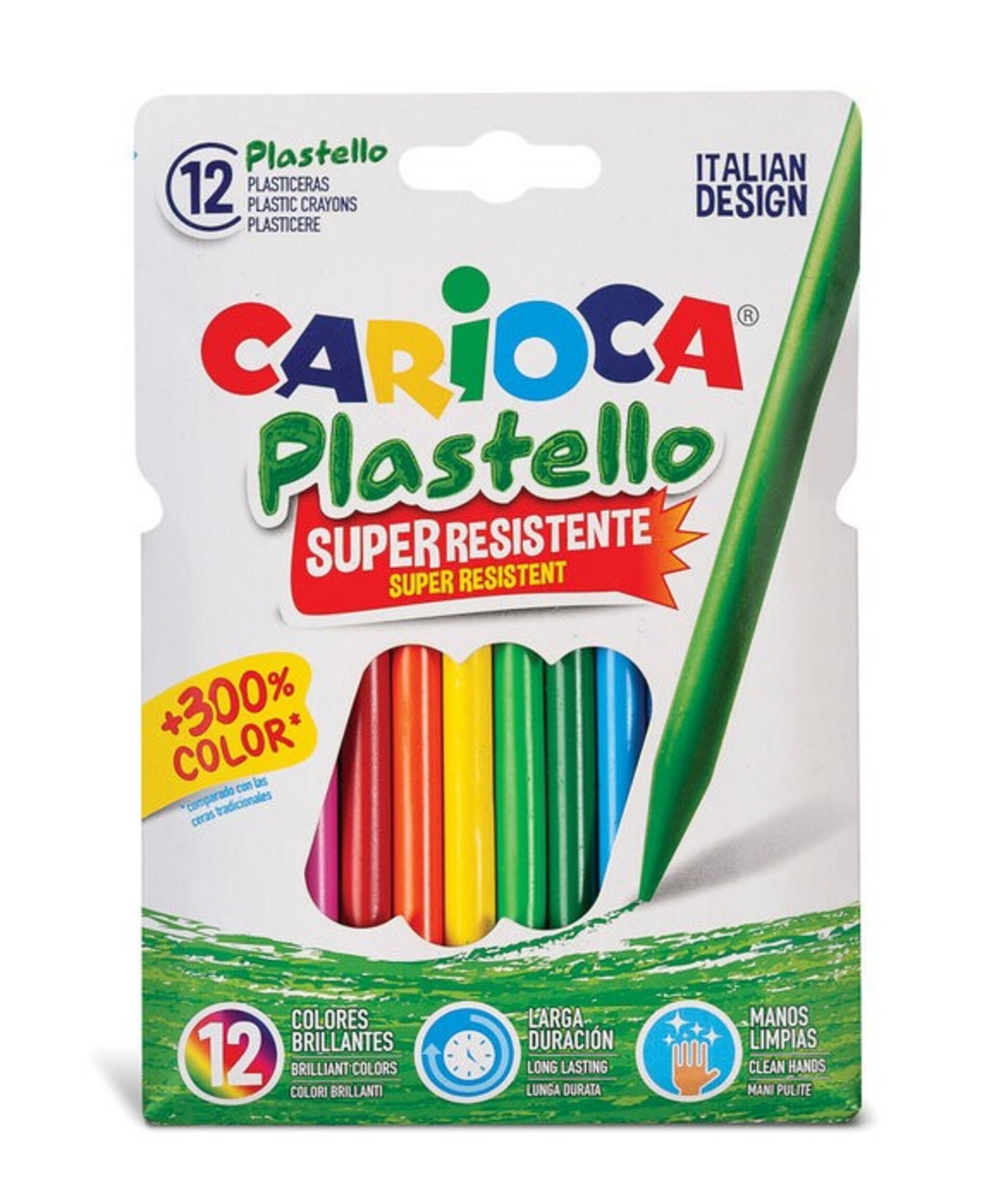 CERAS PLASTELLO CARIOCA 12 UDS - 1